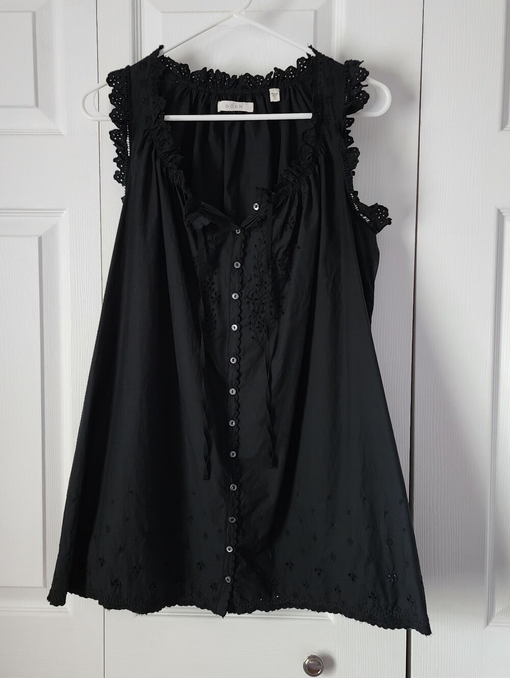 Doen - Nessie Dress in Balck - Picture 1 of 9